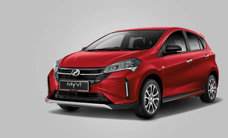 Perodua showroom car preview